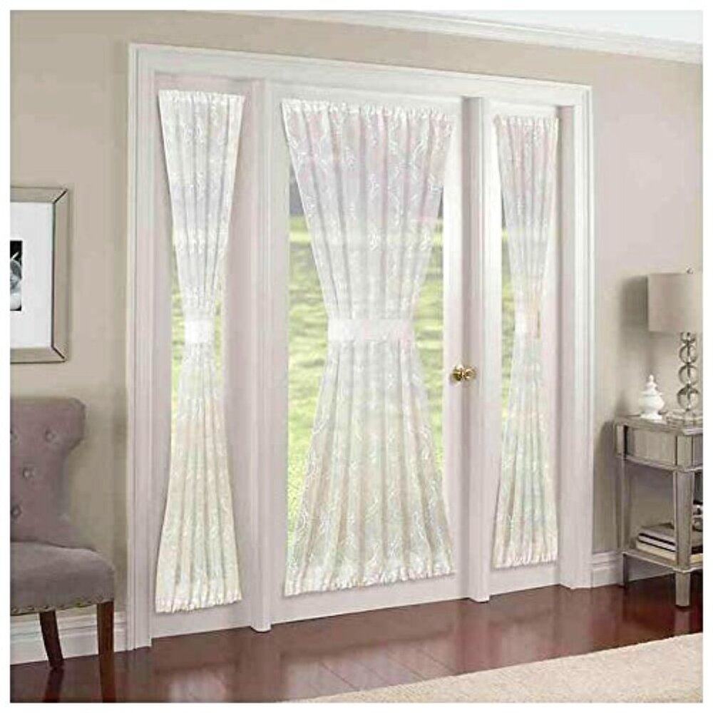 (1) Kensington Home Fashions Rod Pocket Sidelight OGEE  Panel